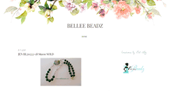 Desktop Screenshot of belleebeadz.com