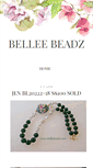 Mobile Screenshot of belleebeadz.com